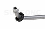 Sunsong 5801049 Automatic Transmission Oil Cooler Hose Assembly - Auxiliary Cooler (Passenger Side) to Transmission - view 2