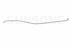 Sunsong 5801118 Automatic Transmission Oil Cooler Hose Assembly - Auxiliary Cooler Inlet (Passenger Side) - view 1
