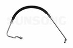 Sunsong 5801129 Automatic Transmission Oil Cooler Hose Assembly - Auxiliary Cooler to Radiator (Passenger Side) - view 1