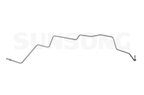 Sunsong 5801164 Automatic Transmission Oil Cooler Hose Assembly - Outlet (Passenger Side) To Transmission - view 1