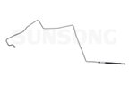 Sunsong 5801202 Automatic Transmission Oil Cooler Hose Assembly - Auxiliary Cooler Inlet (Upper) - view 1