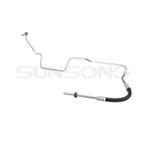 Sunsong 5801373 Automatic Transmission Oil Cooler Hose Assembly - Inlet (Passenger Side) from Cooler - view 1