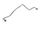 Sunsong 5801394 Turbocharger Oil Line - Inlet - view 1