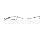 Sunsong 5801494 Automatic Transmission Oil Cooler Hose Assembly - Auxiliary Cooler (Driver Side) to Transmission - view 1