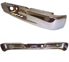 TechPro CH1102371 Bumper Face Bar - Rear - view 1