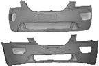 TechPro KI1000136 Bumper Cover - Front - view 1