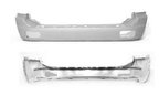 TechPro MI1100255P Bumper Cover - Rear - view 1