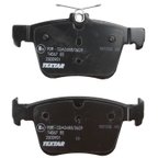 Textar 2500901 Disc Brake Pad Set - Rear - view 2