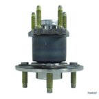 Timken HA590067 Wheel Bearing and Hub Assembly - Rear - view 2
