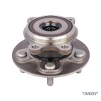 Timken HA590757 Wheel Bearing and Hub Assembly - Front - view 1