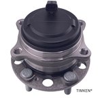 Timken HA590907 Wheel Bearing and Hub Assembly - Rear - view 1