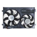 VDO FA71814 Dual Radiator and Condenser Fan Assembly - view 1