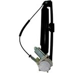 Continental WL44235 Power Window Motor and Regulator Assembly - Rear Left - view 2