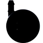 Continental WWS10005 Back Glass Washer Pump - Front - view 2