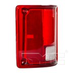 TYC 11-1283-02 Tail Light Lens - Left - view 4