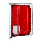 TYC 11-1283-09 Tail Light Lens - Left - view 2