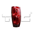TYC 11-5889-00 Tail Light Assembly - Right - view 1