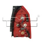 TYC 11-6111-00 Tail Light Assembly - Right - view 2