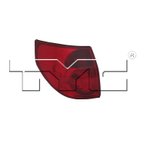 TYC 11-6206-00-9 Tail Light Assembly - Left Outer - view 1