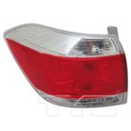 TYC 11-6350-00-9 Tail Light Assembly - Left - view 1