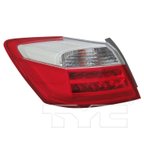 TYC 11-6624-00 Tail Light Assembly - Left Outer - view 1