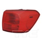 TYC 11-6763-90-9 Tail Light Assembly - Right Outer - view 1