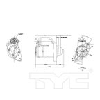 TYC 1-17842 Starter - view 6