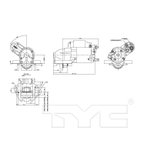 TYC 1-17868 Starter - view 6