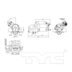 TYC 1-17964 Starter Motor - view 6