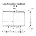 TYC 13024 Radiator - view 3