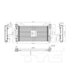 TYC 13029 Radiator - Front or Primary - view 8