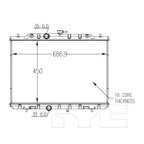 TYC 13047 Radiator - view 8
