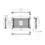 TYC 13087 Radiator - view 8