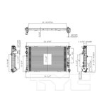 TYC 13126 Radiator - Primary - view 6