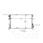 TYC 13245 Radiator - view 6