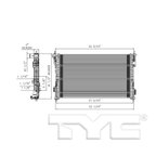 TYC 13362 Radiator - Primary - view 6