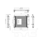 TYC 13373 Radiator - view 6