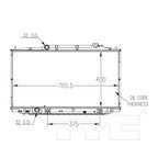 TYC 13384 Radiator - view 6