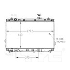 TYC 13393 Radiator - view 6