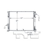 TYC 13512 Radiator - Primary - view 6