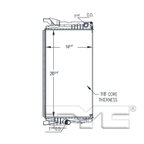TYC 13543 Radiator - view 6