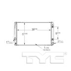 TYC 13550 Radiator - view 6