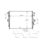 TYC 13551 Radiator - view 6