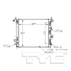 TYC 13589 Radiator - Primary - view 6