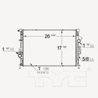 TYC 13593 Radiator - view 6