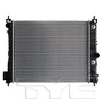 TYC 13840 Radiator - Front Center or Primary - view 1