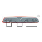 TYC 17-5382-00-9 Reflector Assembly - Rear Left - view 2