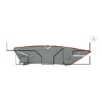 TYC 17-5391-00 Reflector Assembly - Rear Right - view 2