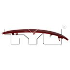 TYC 17-5527-00 Reflector Assembly - Rear Right - view 2