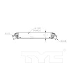 TYC 18088 Turbocharger Intercooler - view 6